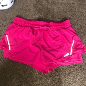 Pink Running Shorts